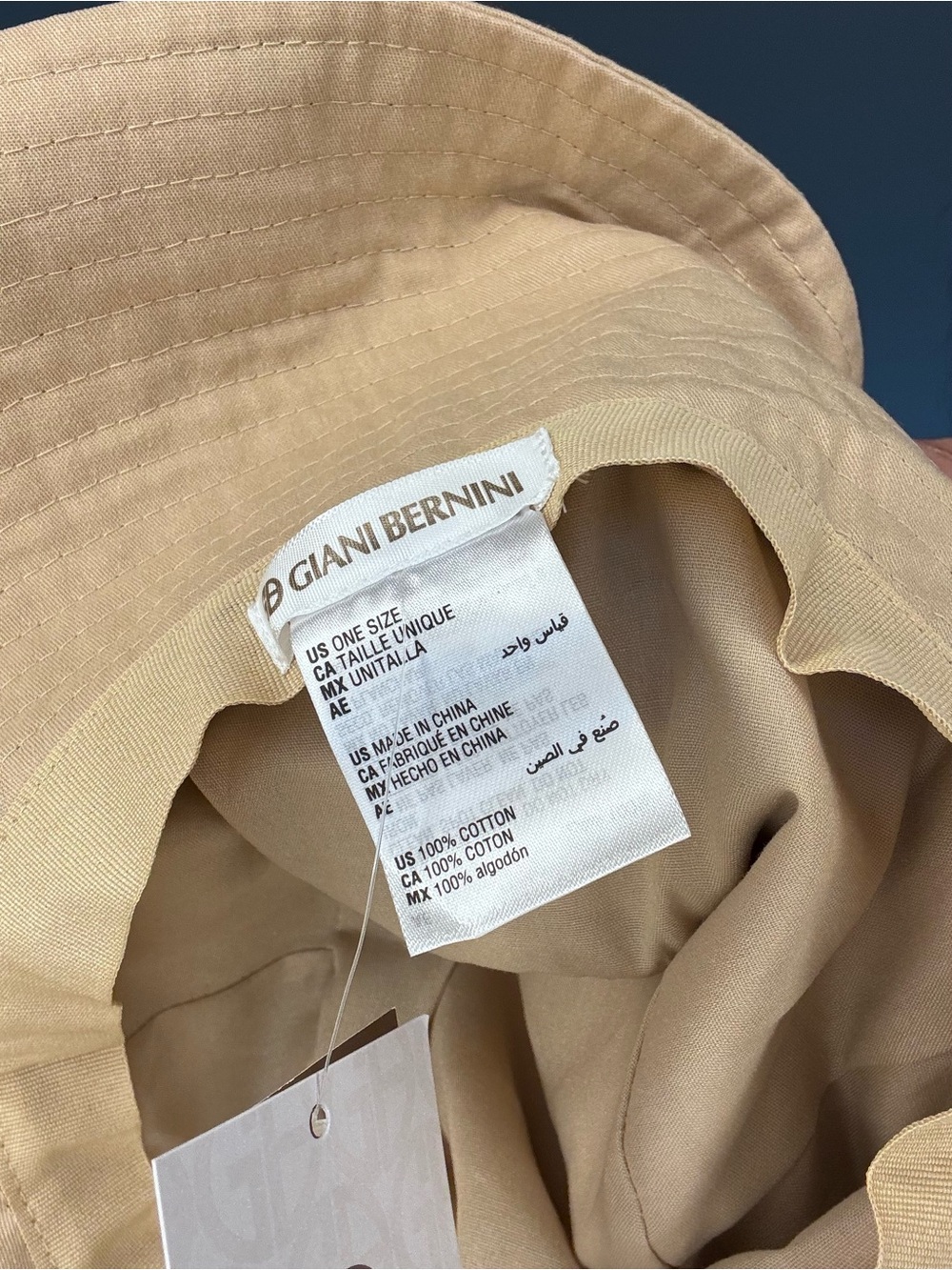 Giani Bernini Oversized-Brim Gardening Bucket Hat - Picture 8 of 8